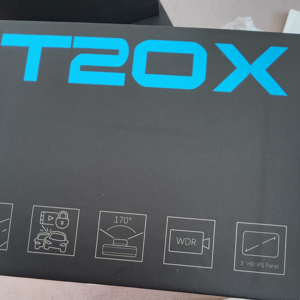 BRAND NEW NEVER USED ...T20X Dash Cam with 3" HD IPS Panel